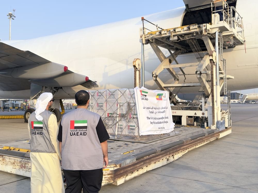 UAE's Support to Victimes of Landslide